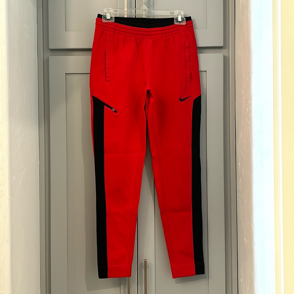 Red Nike Joggers